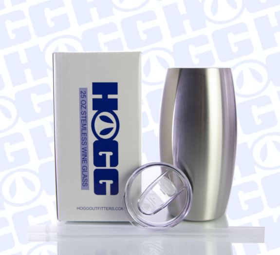 Custom 25 oz. Stemless Wine Glass